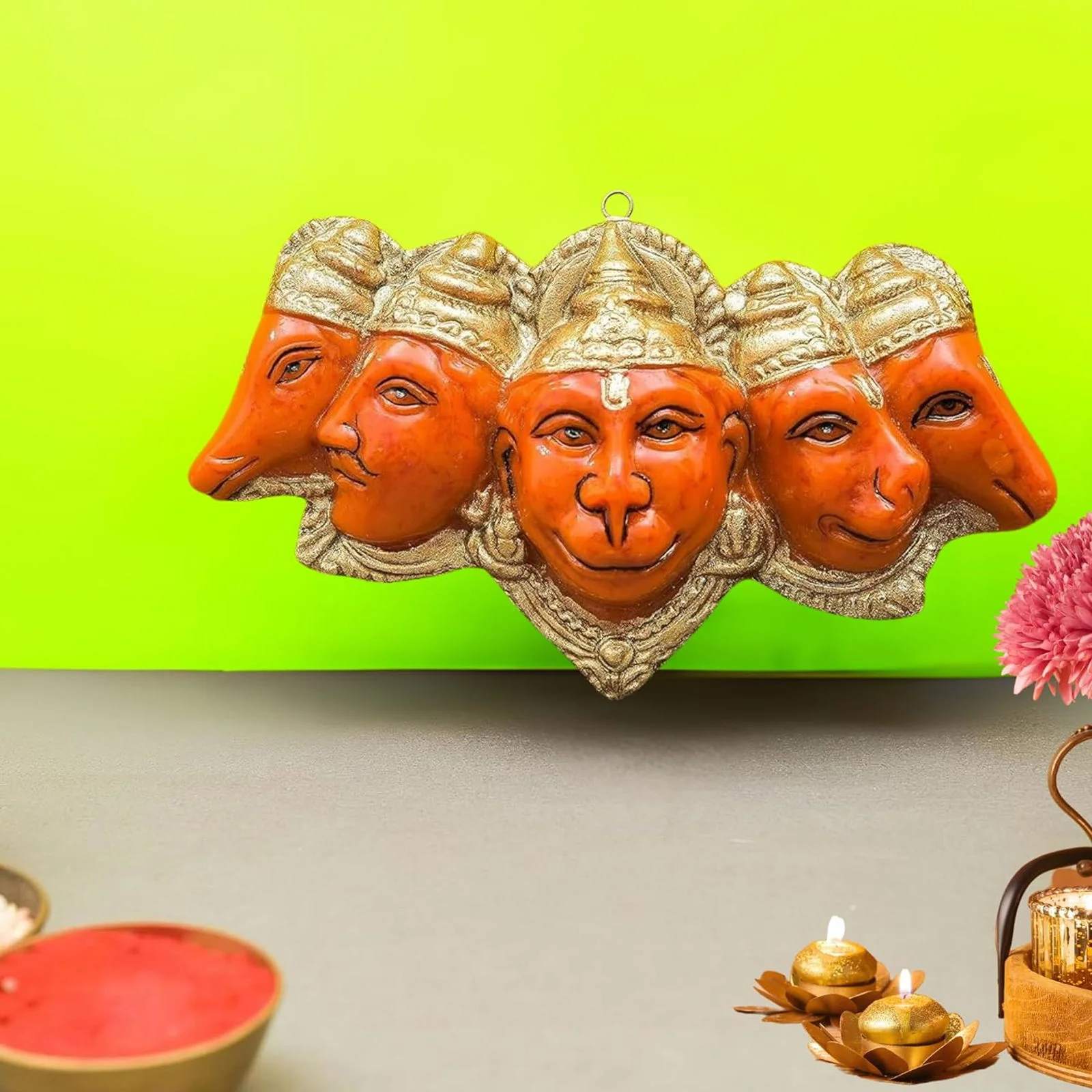 https://swastikcreation.in/public/Panchmukhi Hanuman ji Murti for Door Entrance