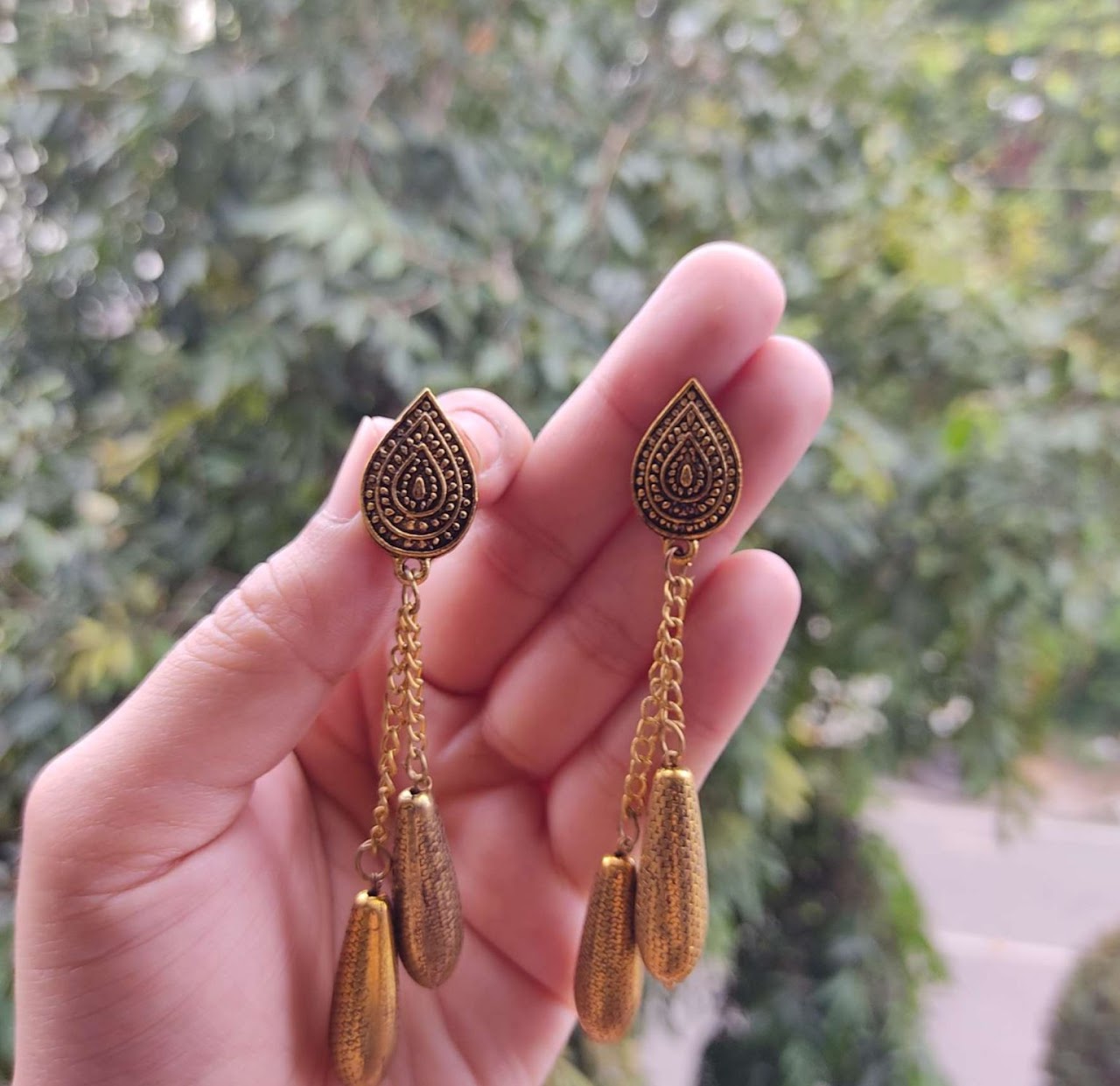 https://swastikcreation.in/public/Long Beads Earrings for Women and Girls